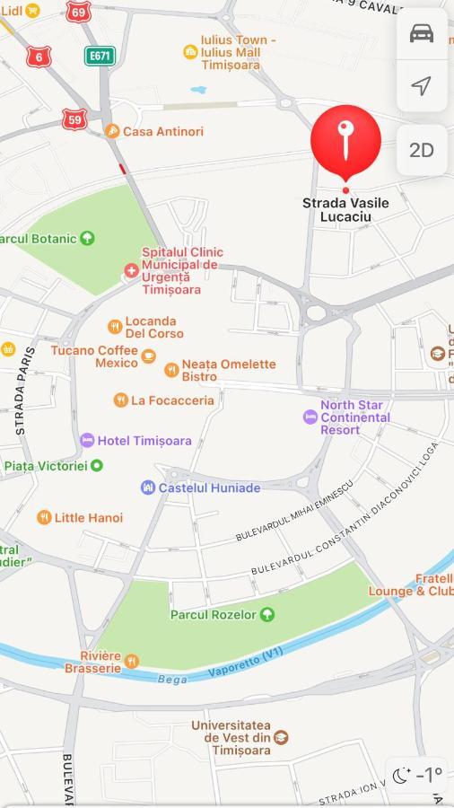Noreea Central Apartment Тимишоара Экстерьер фото